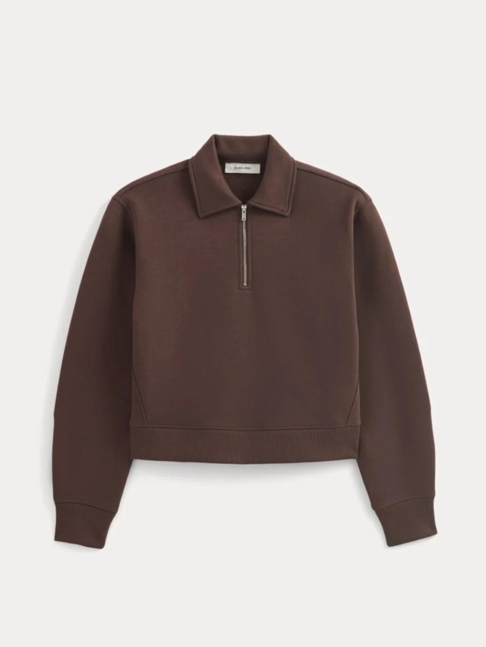 Everlane Luxe Fleece Zip Polo